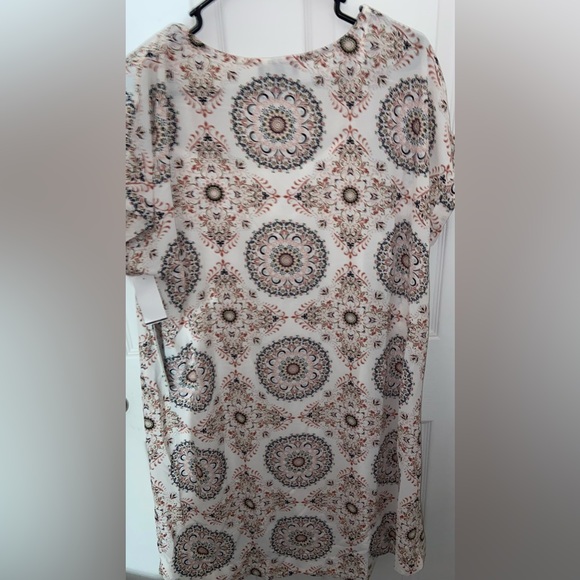 Luxology Multi-colored dress with dress liner - Picture 3 of 4